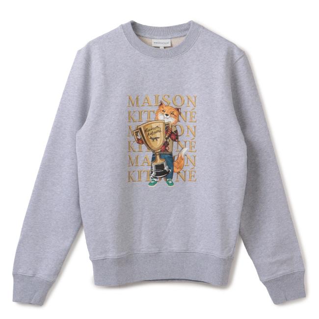 SALE】メゾンキツネ/MAISON KITSUNE トレーナー FOX CHAMPION REGULAR 