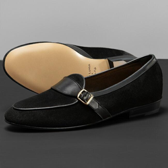 ☆美品☆ BAUDOIN＆LANGEボードインアンドランジ ベルジャンシューズ BAUDOIN&LANGE ボードイン アンド ランジ スウェード タッセル