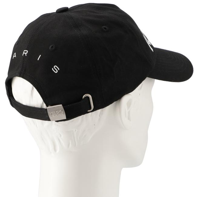 ケンゾー/KENZO 帽子 メンズ CAP キャップ BLACK 2023年秋冬新作