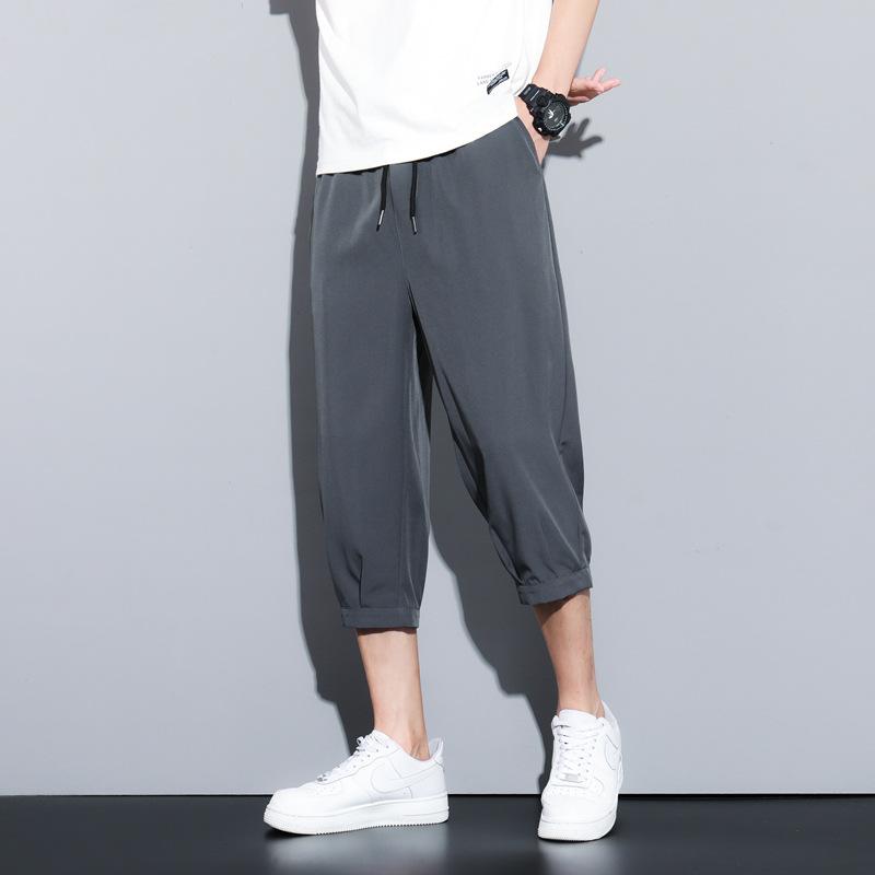 七分丈パンツ サルエルパンツ メンズ 7分丈 ひんやり 凉しい | ブランド登録なし | 02