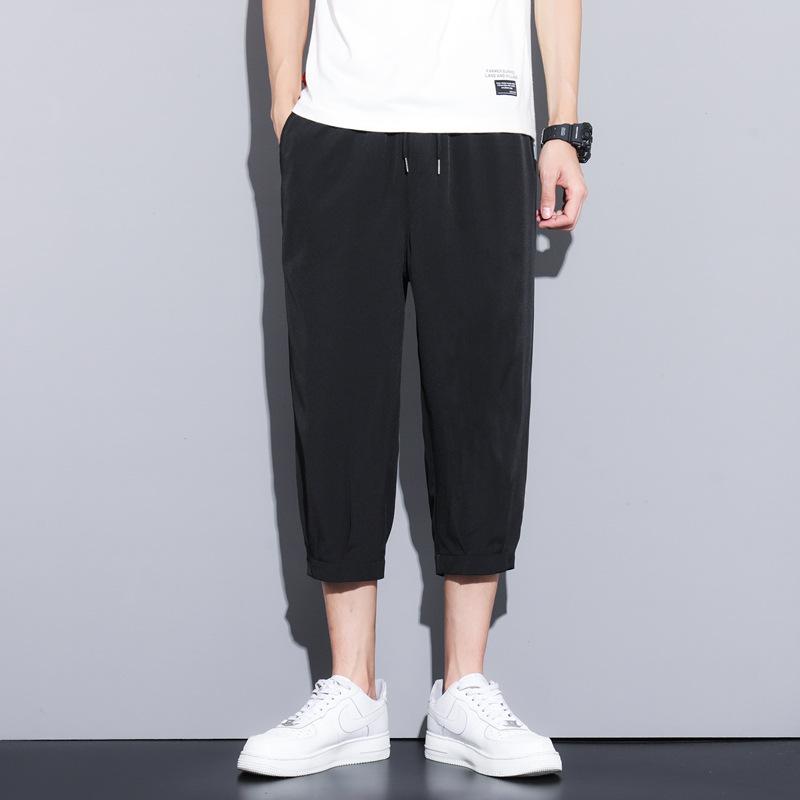 七分丈パンツ サルエルパンツ メンズ 7分丈 ひんやり 凉しい | ブランド登録なし | 01