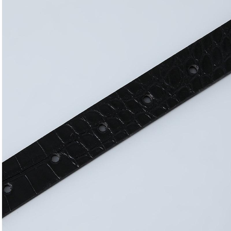 ベルト ワニ柄 革 レディース クロコダイル柄 細い | ブランド登録なし | 08