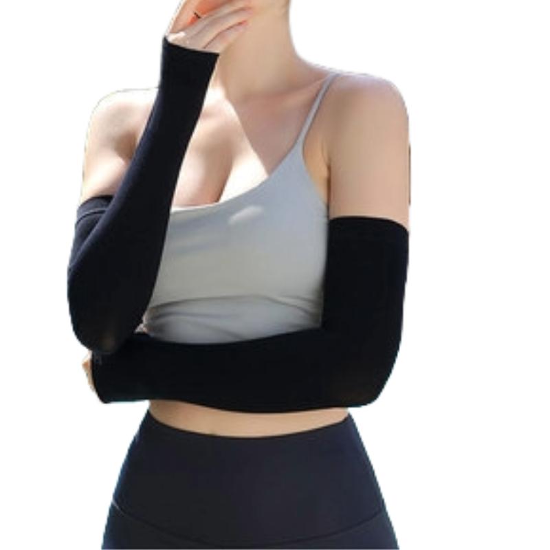 アームカバー UVカット 日焼け止め レディース メンズ 指穴 肘上 紫外線防止 薄生地 UPF50+ | ブランド登録なし | 07