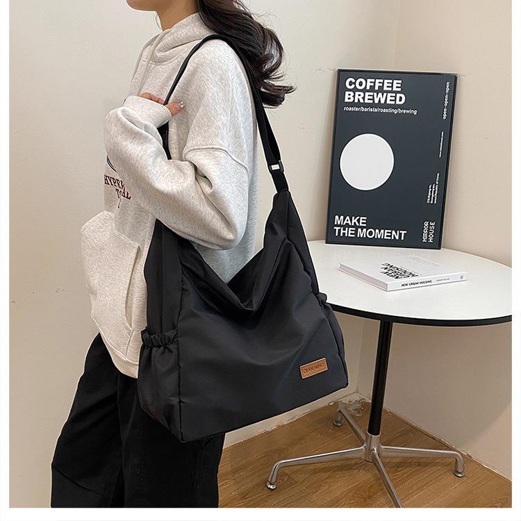 ショルダーバッグ 大きめ ファスナー レディース メンズ 軽い 斜め掛け 肩掛け | ブランド登録なし | 08