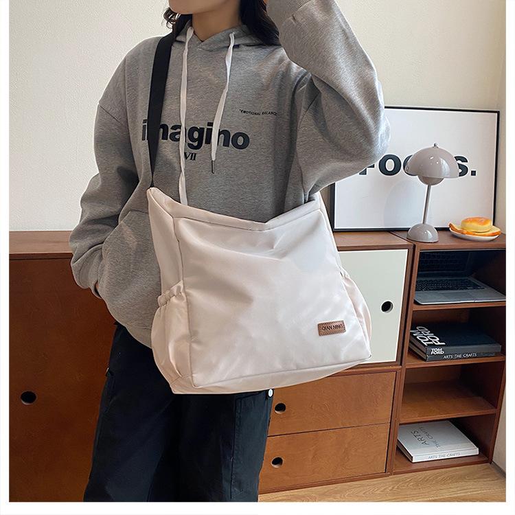 ショルダーバッグ 大きめ ファスナー レディース メンズ 軽い 斜め掛け 肩掛け | ブランド登録なし | 06