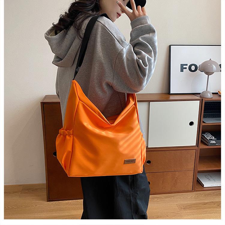 ショルダーバッグ 大きめ ファスナー レディース メンズ 軽い 斜め掛け 肩掛け | ブランド登録なし | 09