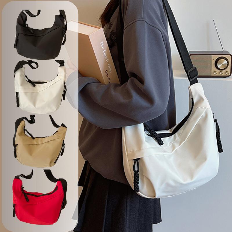 ショルダーバッグ レディース ファスナー メンズ 軽い 斜め掛け 肩掛け | ブランド登録なし