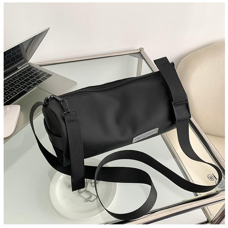 ショルダーバッグ 大きめ ファスナー レディース メンズ スポーツ レジャー 円筒 斜め掛け 軽量 10代 20代 30代 40代 | ブランド登録なし | 13