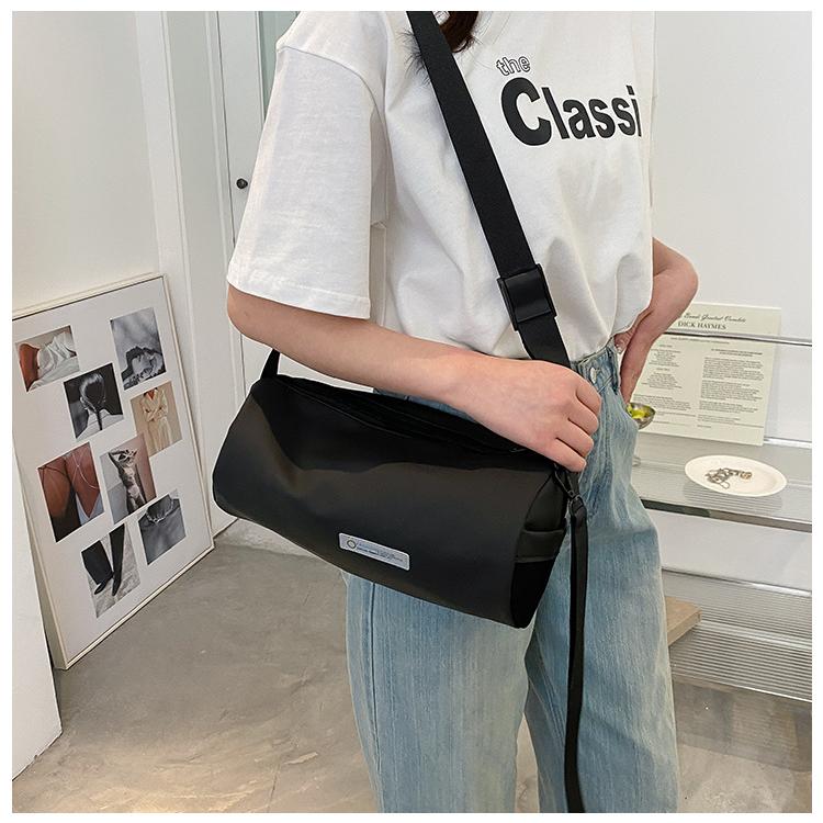 ショルダーバッグ 大きめ ファスナー レディース メンズ スポーツ レジャー 円筒 斜め掛け 軽量 10代 20代 30代 40代 | ブランド登録なし | 08