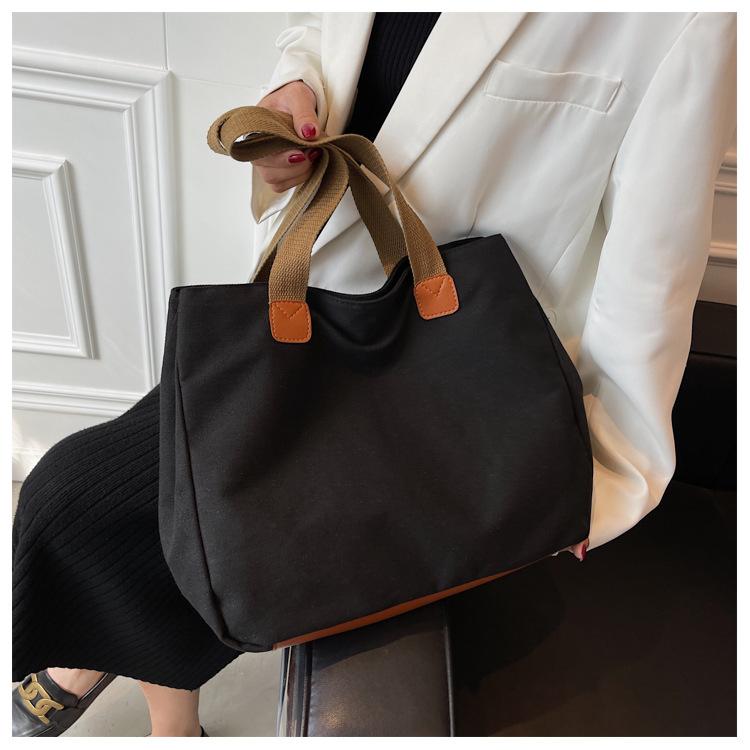 トートバッグ レディース 軽量 メンズ シンプル 手提げ かばん カジュアル 人気 通勤 鞄 無地 | ブランド登録なし | 03