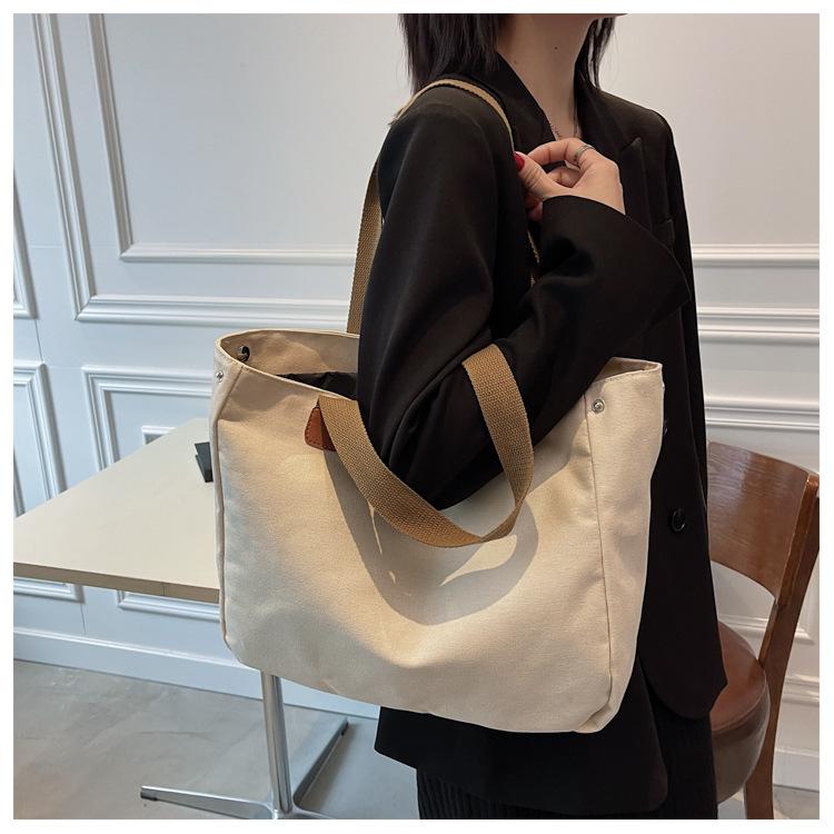 トートバッグ レディース 軽量 メンズ シンプル 手提げ かばん カジュアル 人気 通勤 鞄 無地 | ブランド登録なし | 02
