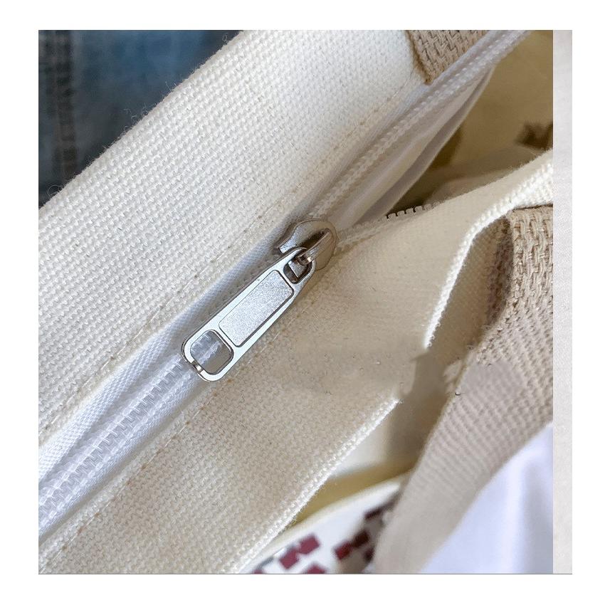 トートバッグ レディース 軽量 メンズ ショルダーバッグ A4 ファスナー付き 手提げ かばん カジュアル 人気 カバン 通勤 鞄 | ブランド登録なし | 10