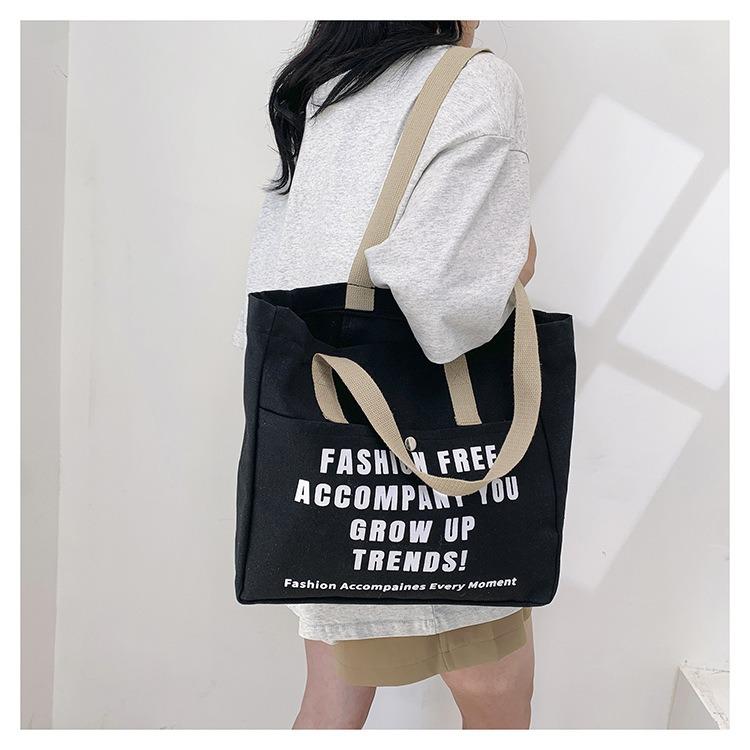 トートバッグ レディース 軽量 メンズ ショルダーバッグ A4 ファスナー付き 手提げ かばん カジュアル 人気 カバン 通勤 鞄 | ブランド登録なし | 05