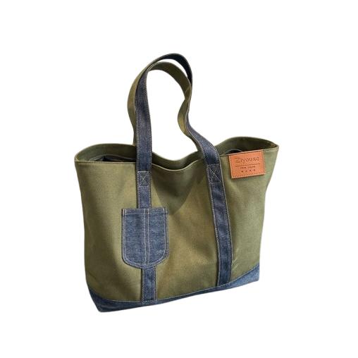 トートバッグ 帆布 A4 レディース 軽い 手提げ かばん カジュアル 通勤 通学 鞄 キャンバス | ブランド登録なし | 17