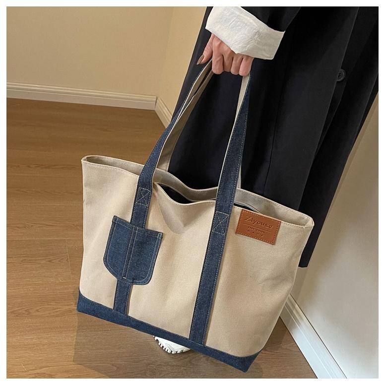 トートバッグ 帆布 A4 レディース 軽い 手提げ かばん カジュアル 通勤 通学 鞄 キャンバス | ブランド登録なし | 11