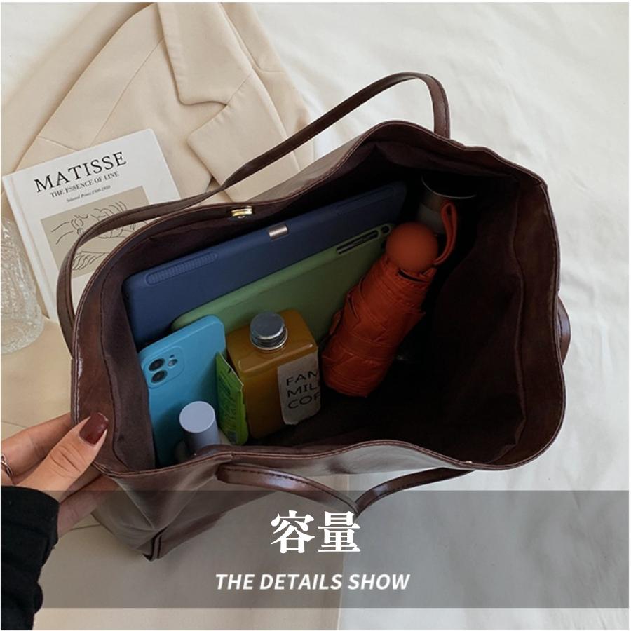 トートバッグ レディース 軽量 メンズ 手提げ レザー かばん カジュアル 人気 カバン 通勤 鞄 | ブランド登録なし | 09