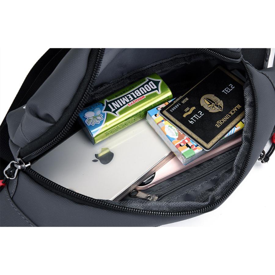 ボディバッグ レディース メンズ 軽い 撥水 ウエストバッグ ショルダーバッグ 斜めがけ 男女兼用 | ブランド登録なし | 18