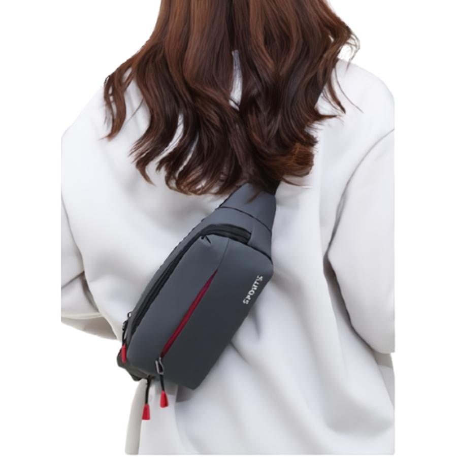 ボディバッグ レディース メンズ 軽い 撥水 ウエストバッグ ショルダーバッグ 斜めがけ 男女兼用 | ブランド登録なし | 05