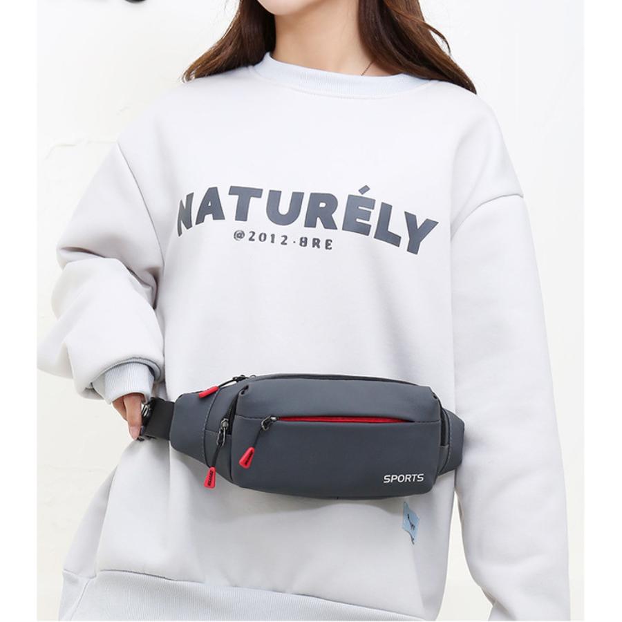 ボディバッグ レディース メンズ 軽い 撥水 ウエストバッグ ショルダーバッグ 斜めがけ 男女兼用 | ブランド登録なし | 06