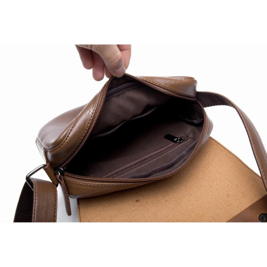 ショルダーバッグ メンズ 革 斜めがけ 軽量 レディース レザー ミニバッグ コンパクト 小物入れ | ブランド登録なし | 06