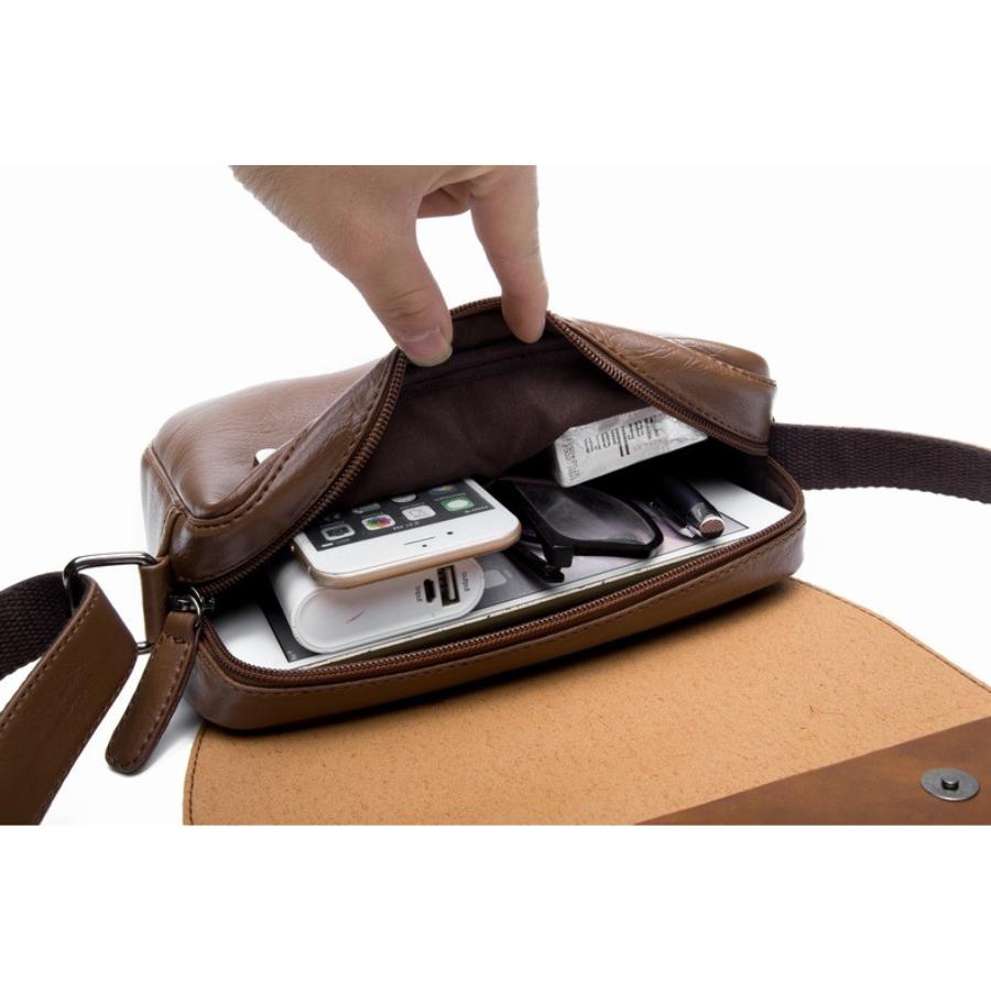 ショルダーバッグ メンズ 革 斜めがけ 軽量 レディース レザー ミニバッグ コンパクト 小物入れ | ブランド登録なし | 07