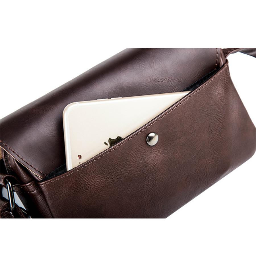 ショルダーバッグ メンズ 革 斜めがけ 軽量 レディース レザー ミニバッグ コンパクト 小物入れ | ブランド登録なし | 05