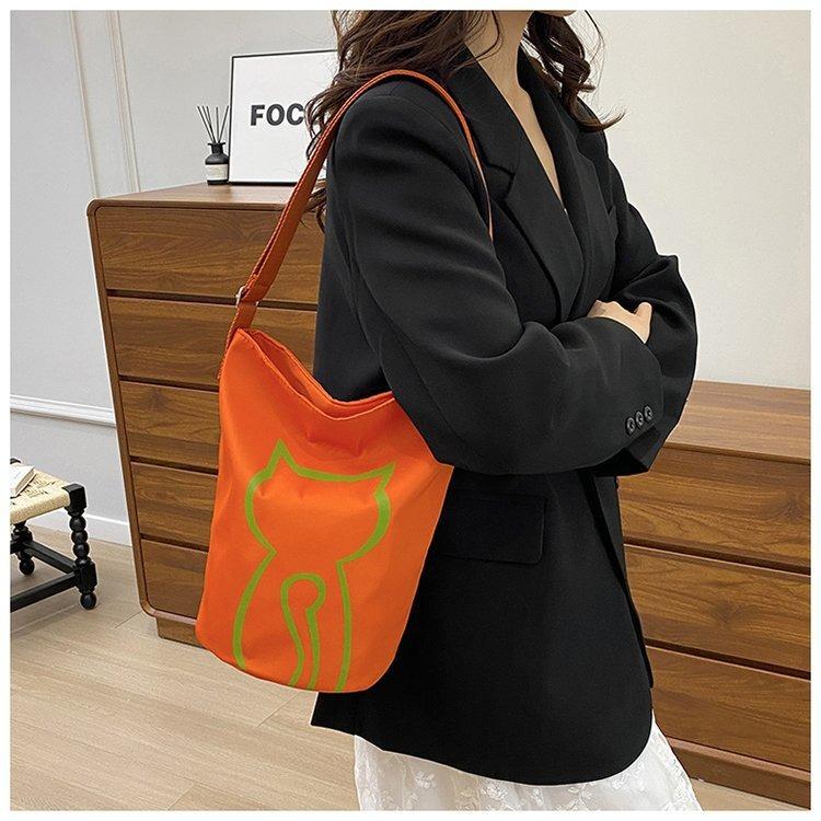 ショルダーバッグ 小さめ 斜めがけ ネコ 軽量 メンズ ミニバッグ コンパクト 小物入れ 散歩 猫 | ブランド登録なし | 03