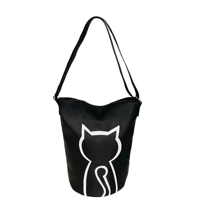 ショルダーバッグ 小さめ 斜めがけ ネコ 軽量 メンズ ミニバッグ コンパクト 小物入れ 散歩 猫 | ブランド登録なし | 05