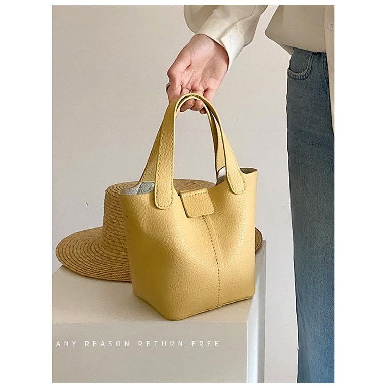 ハンドバッグ 小さめ レディース ショルダーバッグ バケツバッグ 2way レザー | ブランド登録なし | 16