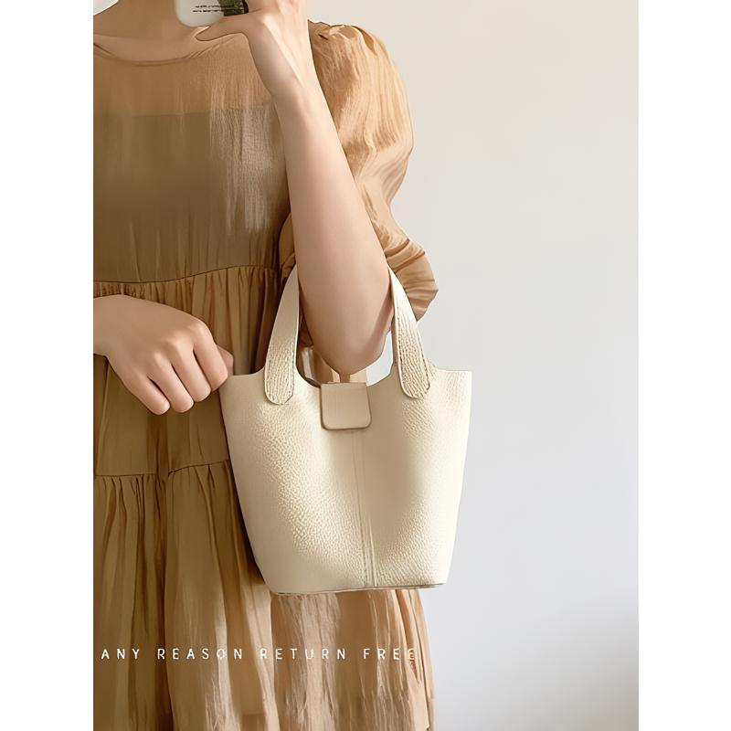 ハンドバッグ 小さめ レディース ショルダーバッグ バケツバッグ 2way レザー | ブランド登録なし | 06