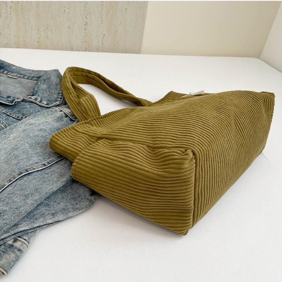 トートバッグ レディース コーデュロイ メンズ 手提げ かばん カジュアル 人気 通勤 通学 鞄 | ブランド登録なし | 11