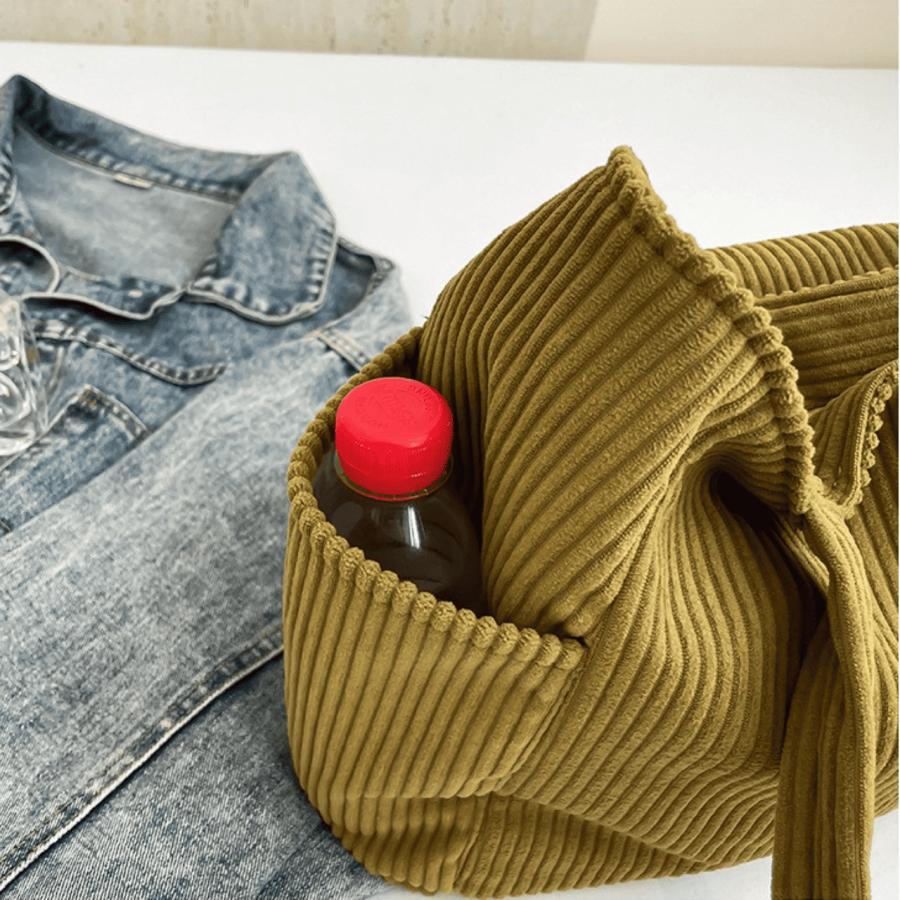 トートバッグ レディース コーデュロイ メンズ 手提げ かばん カジュアル 人気 通勤 通学 鞄 | ブランド登録なし | 09