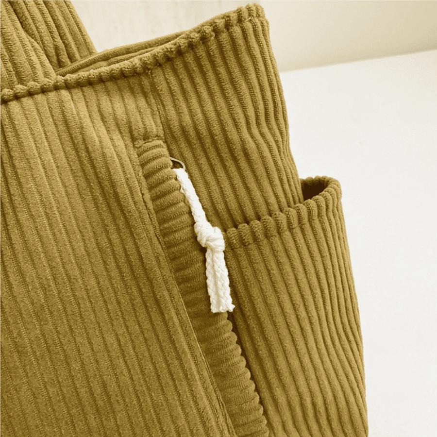 トートバッグ レディース コーデュロイ メンズ 手提げ かばん カジュアル 人気 通勤 通学 鞄 | ブランド登録なし | 13