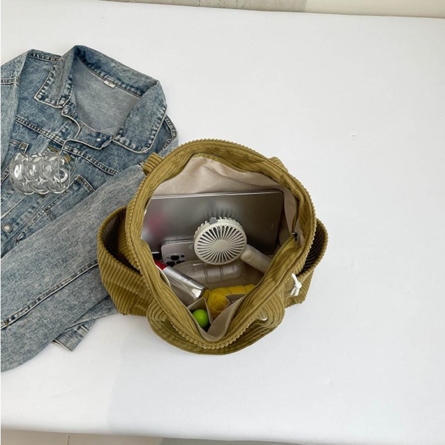 トートバッグ レディース コーデュロイ メンズ 手提げ かばん カジュアル 人気 通勤 通学 鞄 | ブランド登録なし | 08