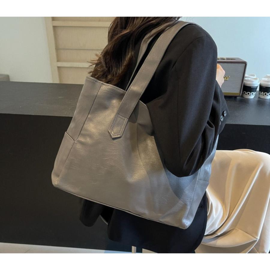 ショルダーバッグ レディース 軽い トートバッグ メンズ A4 シンプル 手提げ かばん カジュアル 人気 通勤 通学 鞄 | ブランド登録なし | 13