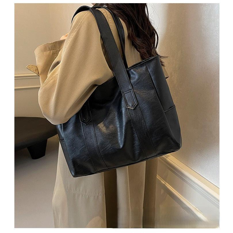 ショルダーバッグ レディース 軽い トートバッグ メンズ A4 シンプル 手提げ かばん カジュアル 人気 通勤 通学 鞄 | ブランド登録なし | 05