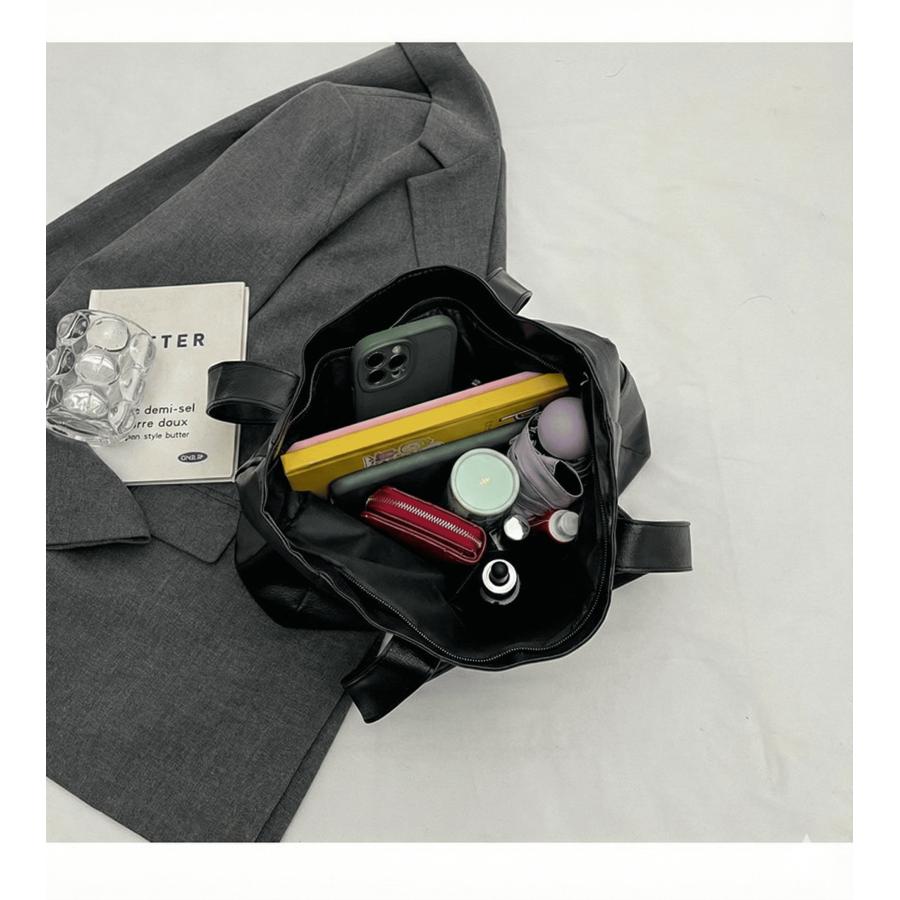 ショルダーバッグ レディース 軽い トートバッグ メンズ A4 シンプル 手提げ かばん カジュアル 人気 通勤 通学 鞄 | ブランド登録なし | 10