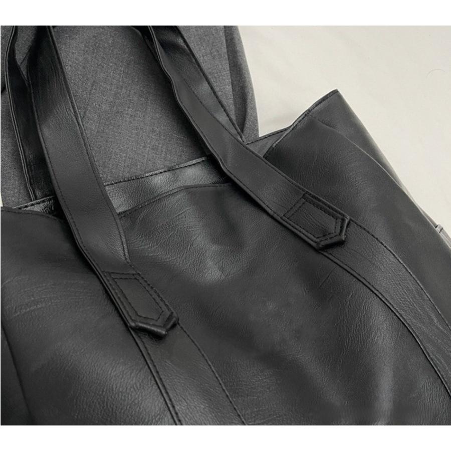 ショルダーバッグ レディース 軽い トートバッグ メンズ A4 シンプル 手提げ かばん カジュアル 人気 通勤 通学 鞄 | ブランド登録なし | 08