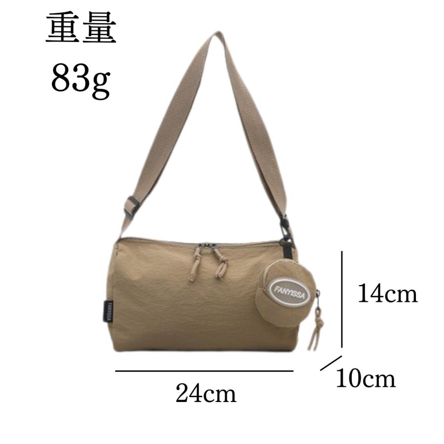 ショルダーバッグ レディース 斜めがけ 軽い ナイロン メンズ ミニバッグ スマホポーチ 小さい ポシェット付き 撥水 カジュアル 軽量 旅行 鞄 | ブランド登録なし | 18