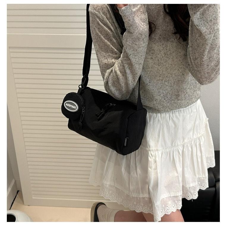 ショルダーバッグ レディース 斜めがけ 軽い ナイロン メンズ ミニバッグ スマホポーチ 小さい ポシェット付き 撥水 カジュアル 軽量 旅行 鞄 | ブランド登録なし | 01