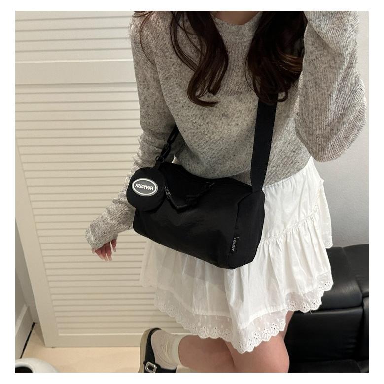 ショルダーバッグ レディース 斜めがけ 軽い ナイロン メンズ ミニバッグ スマホポーチ 小さい ポシェット付き 撥水 カジュアル 軽量 旅行 鞄 | ブランド登録なし | 06