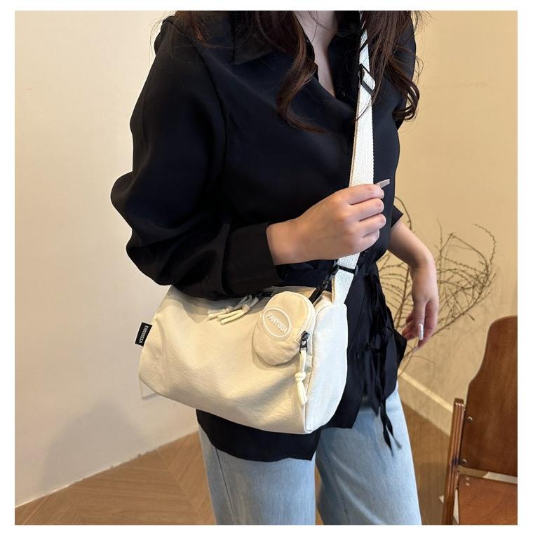 ショルダーバッグ レディース 斜めがけ 軽い ナイロン メンズ ミニバッグ スマホポーチ 小さい ポシェット付き 撥水 カジュアル 軽量 旅行 鞄 | ブランド登録なし | 02