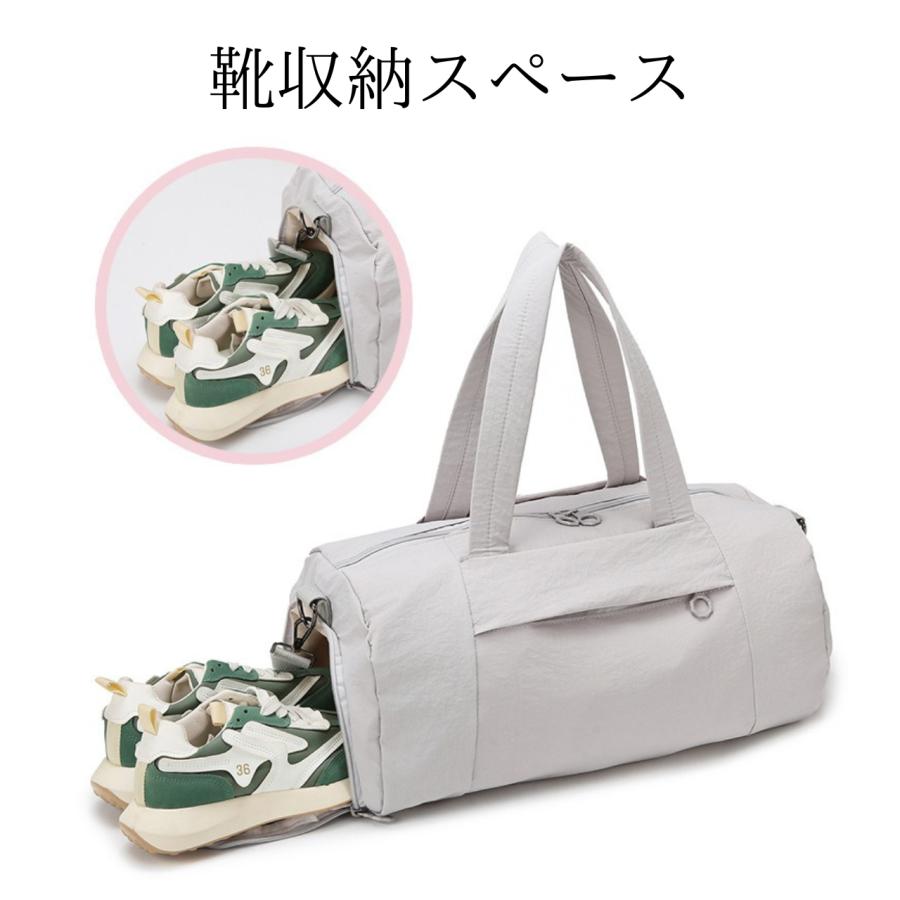 ジムバッグ レディース メンズ シューズ収納 乾湿分離 スポーツバッグ ヨガバッグ 大容量 軽量 ショルダーバッグ 2WAY フィットネス トレーニング 爆買 | ブランド登録なし | 08
