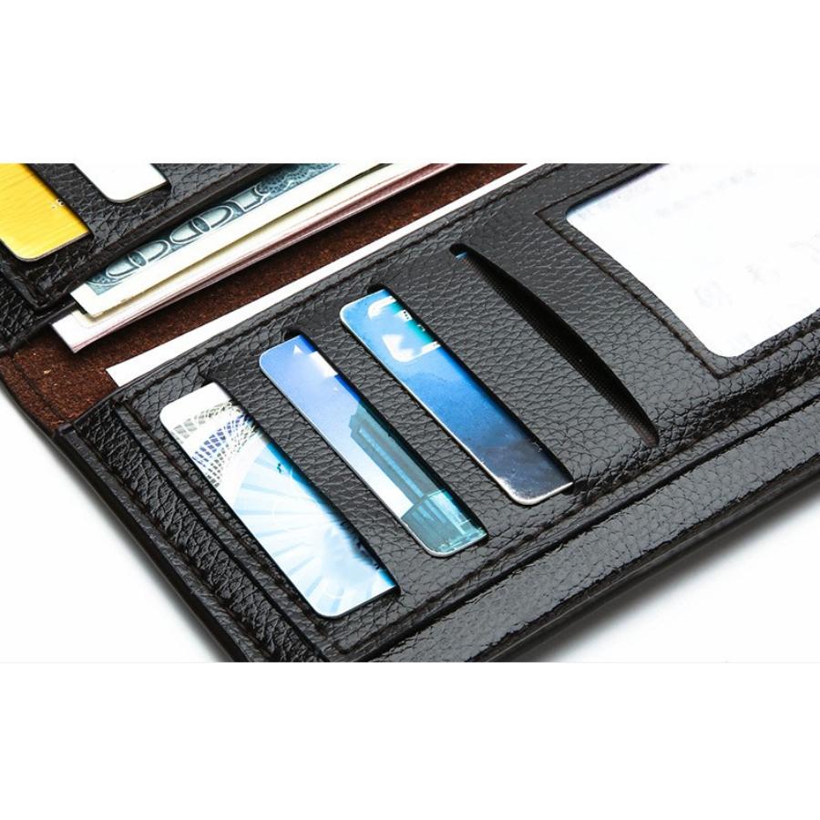 財布 メンズ 長財布 薄い 小銭入れなし カードケース ビジネス 男性 女性 レディース 男女兼用 シンプル 柔らかい | ブランド登録なし | 09