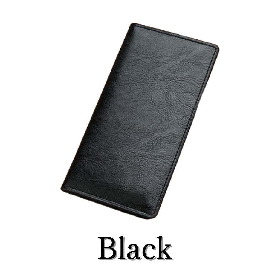 財布 メンズ 長財布 薄い 小銭入れなし カードケース ビジネス 男性 女性 レディース 男女兼用 シンプル 柔らかい | ブランド登録なし | 01