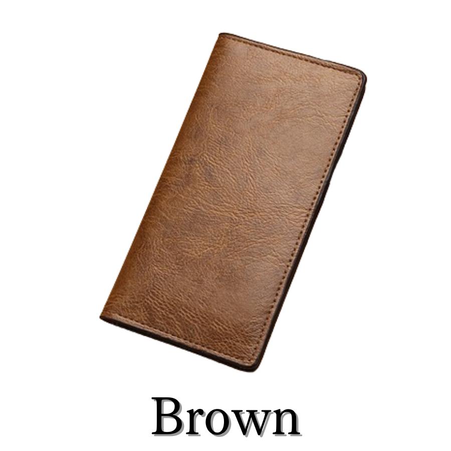 財布 メンズ 長財布 薄い 小銭入れなし カードケース ビジネス 男性 女性 レディース 男女兼用 シンプル 柔らかい | ブランド登録なし | 02
