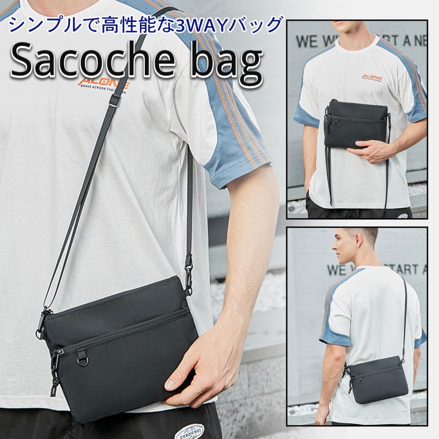 サコッシュ メンズ ショルダーバッグ レディース ボディバッグ
