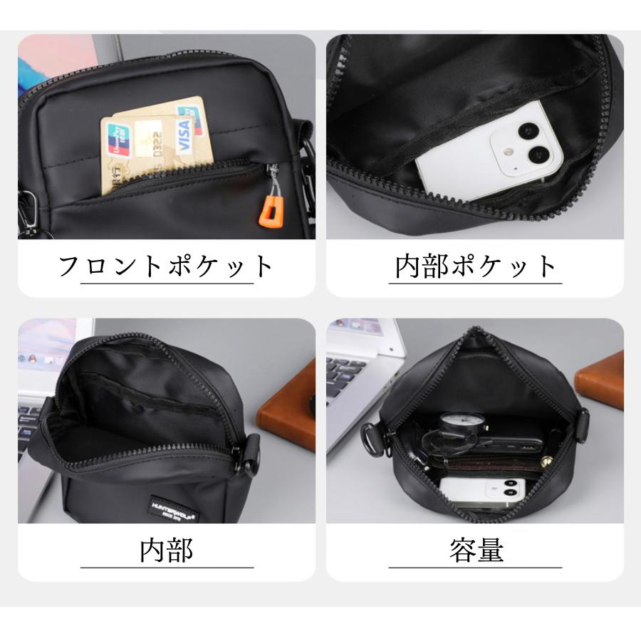 ショルダーバッグ メンズ レディース ボディバッグ ウエストポーチ 斜め掛け 軽量 ミニショルダー 防水 | ブランド登録なし | 18
