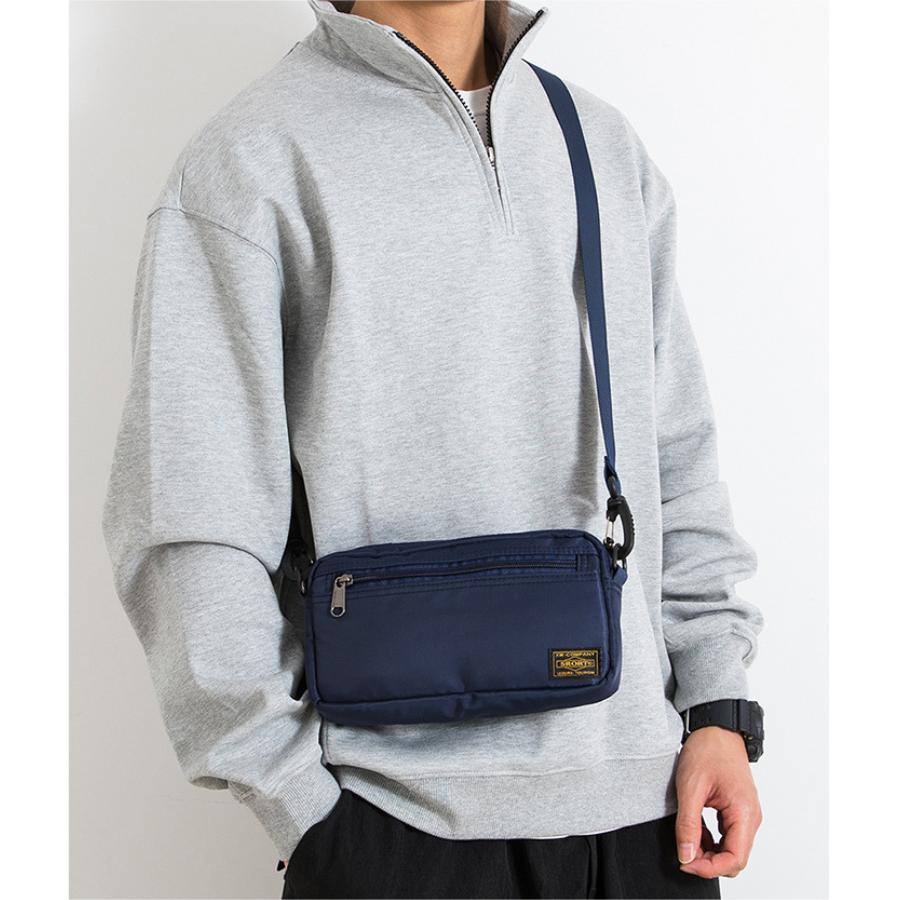 ショルダーバッグ 小さめ メンズ 斜めがけ 軽い ミニバッグ コンパクト 小物入れ レディース カジュアル | ブランド登録なし | 09