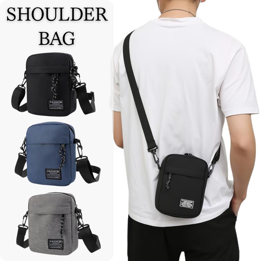 ショルダーバッグ 小さめ メンズ レディース サコッシュ 斜めがけ 軽い ミニバッグ コンパクト 小物入れ カジュアル | ブランド登録なし